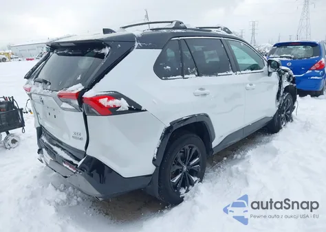 2023 Toyota Rav4 Hybrid Xse z USA, uszkodzony, nr VIN 4T3E6RFV1PU115918